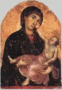 Duccio di Buoninsegna Madonna and Child  iws oil on canvas